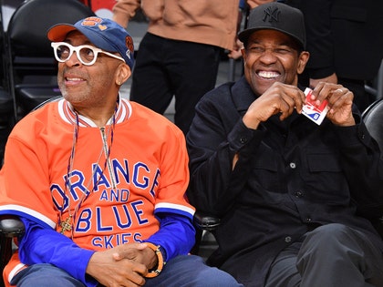 spike lee and denzel washington getty 