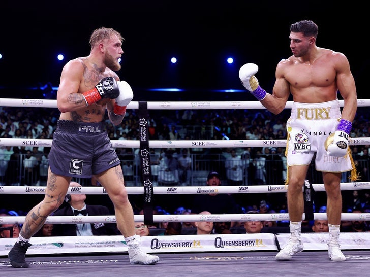 Jake Paul Fight Photos