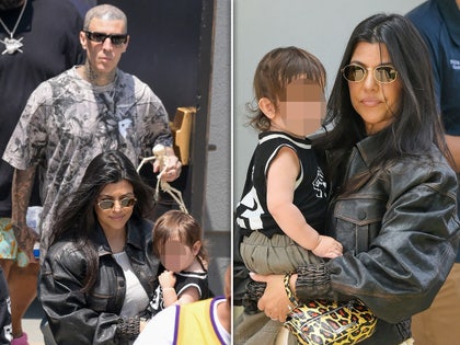 travis barker kourtney kardashian rocky launch mega