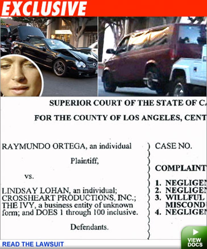 Lohan Accused of Being Smashed During Smash-Up :: 0614_lohan_lawsuit_3-1