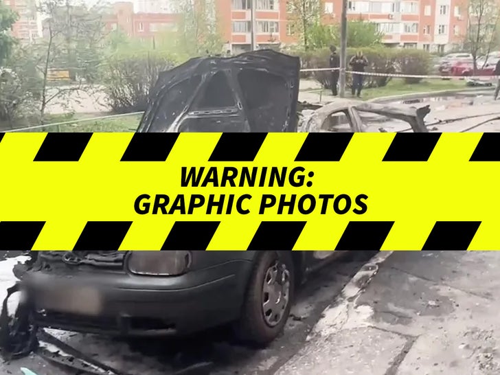Russian General Killed In Moscow Car Bombing -- Aftermath Photos