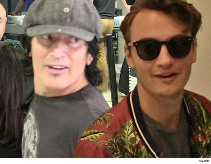 Tommy Lee's Son Brandon Reached Out to Him Over Thanksgiving :: 1214-tommy-lee-brandon-lee-tmz-3
