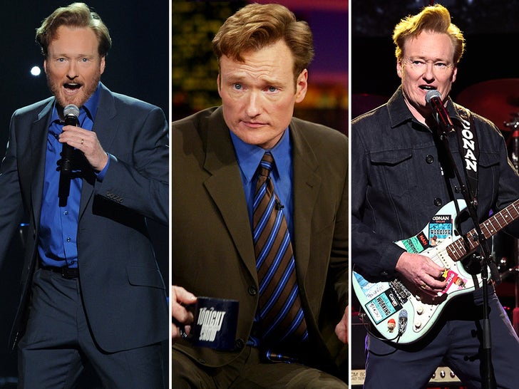 Conan O'Brien Through the Years
