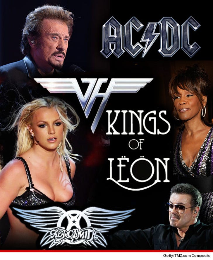 Aerosmith AC DC Kings of Leon Van Halen Britney Spears :: 1114-aerosmith-kol-van-halen-britney-spears-george-michael-whitney-houston-getty-3