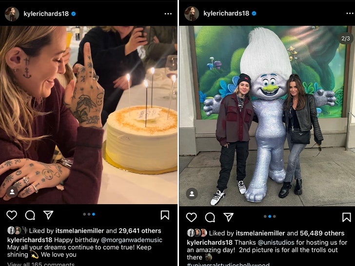 kyle richards instagram posts side-by-side 4