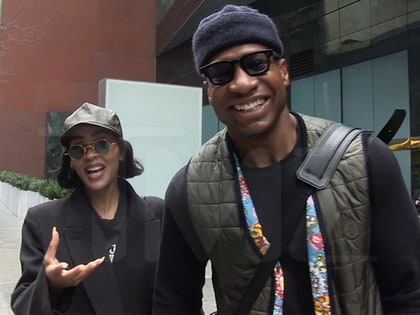 Jonathan Majors, Meagan Good