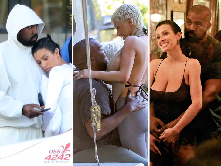 Kanye West And Bianca Censori Together