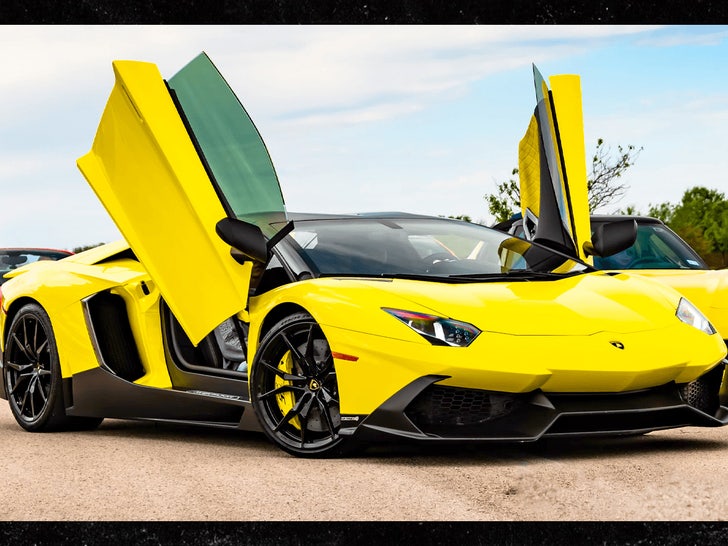 1206 yellow lamborghini