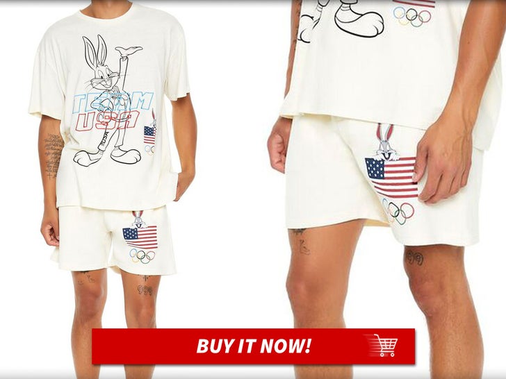 Embroidered-Olympics-Bugs-Bunny-Shorts-MAIN