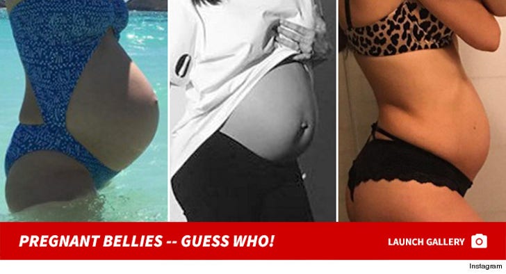 Celebrity Baby Bumps -- Guess the Pregnant Bellies!