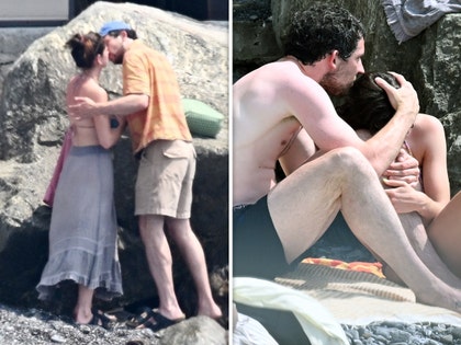 Josh O'Connor and girlfriend actress Alison Oliver Pack On The PDA backgrid 1
