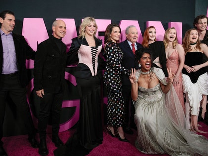 Brian Robbins, Reneé Rapp, Tina Fey, Lorne Michaels, Avantika Vandanapu, Lindsay Lohan, Angourie Rice, Bebe Wood and Christopher Briney