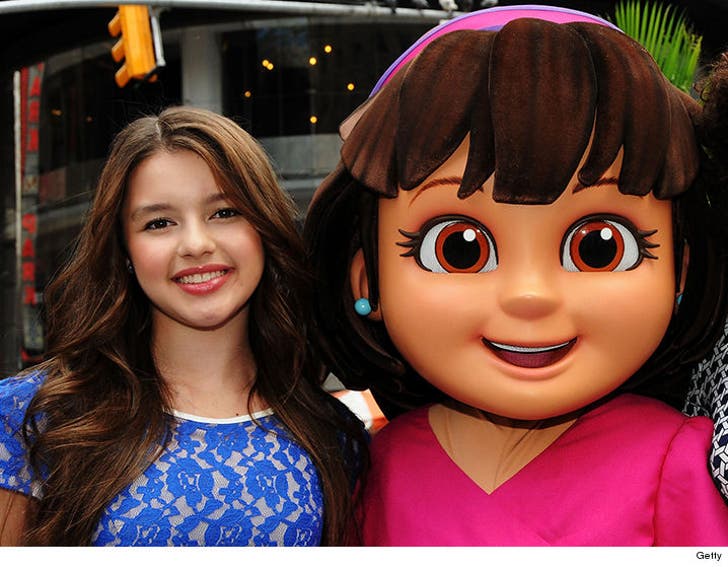 Dora the Explorer' Star -- Dropped the P-Word While Bullying :: 071416-fatima-ptacek-dora-getty-3