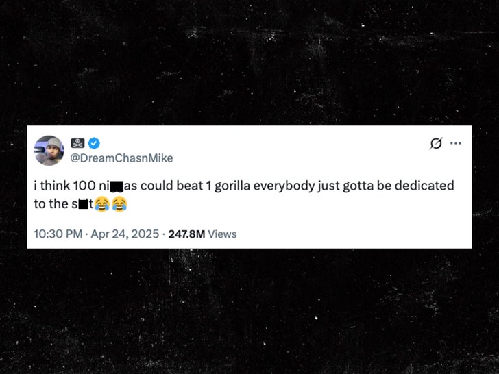 dream chasn mike gorilla x 1
