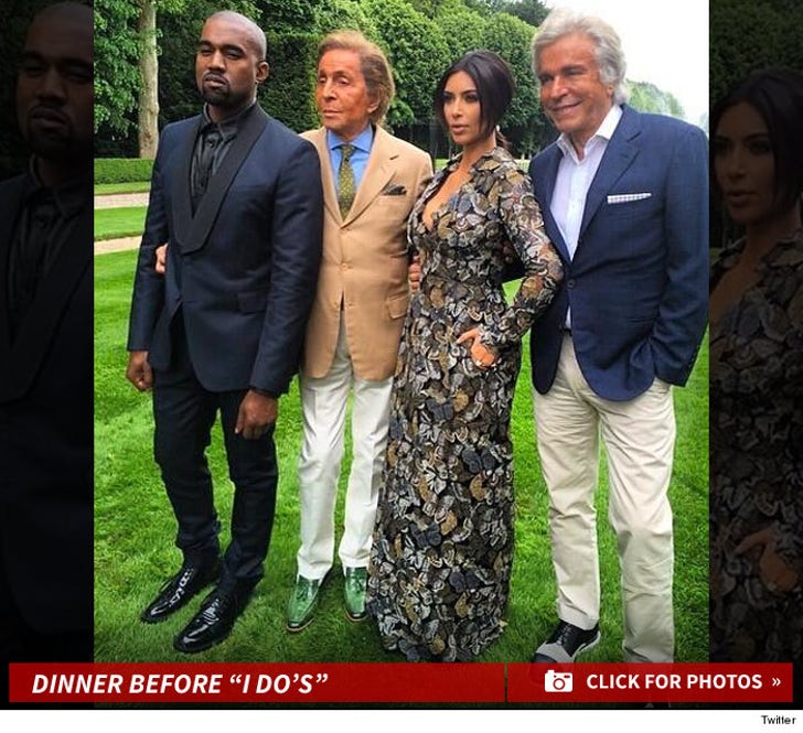 Kim and Kanye -- The Dinner Before 