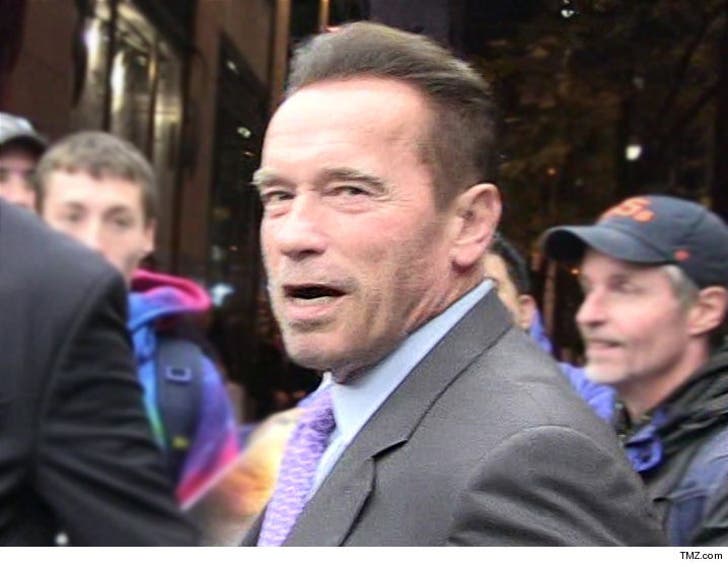 Arnold Schwarzenegger Says U S Senate Run a No-Go :: 0312-arnold-schwarzenegger-tmz-4