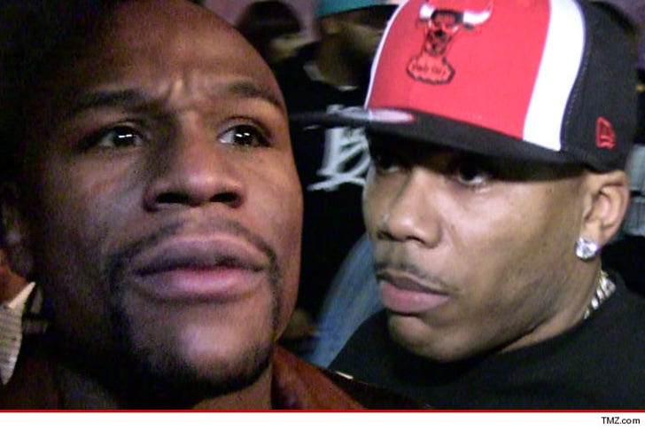 Nelly -- FLOYD MAYWEATHER IS NOT MY FRIEND But He :: 0502-nelly-floyd-mayweather-tmz2-3