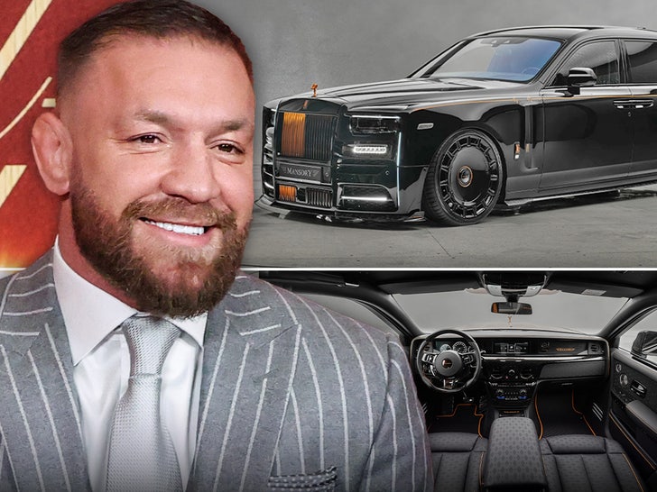 conor mcgregor Rolls-Royce Phantom EWB mansory main compoosite